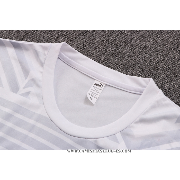 Chandal del Olympique Marsella 22-23 Manga Corta Gris